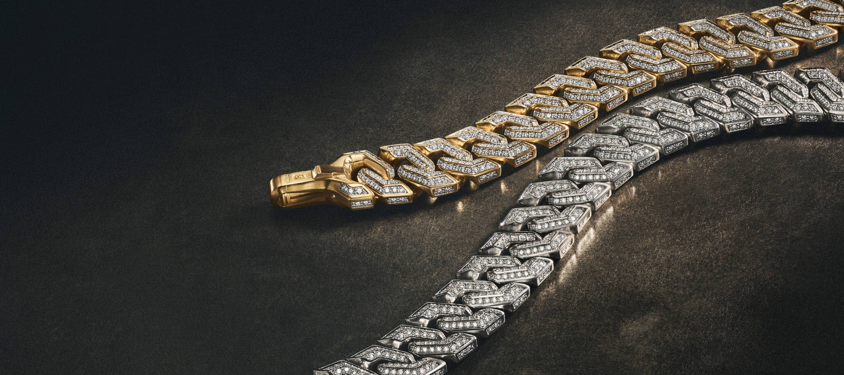 Curb chain necklaces